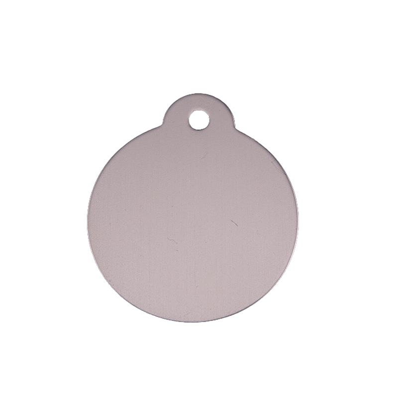 Anodised Aluminium ID Tags - Round