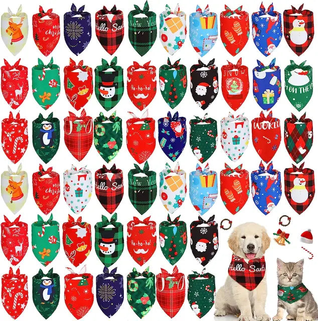 Christmas Bandannas - Assorted Designs