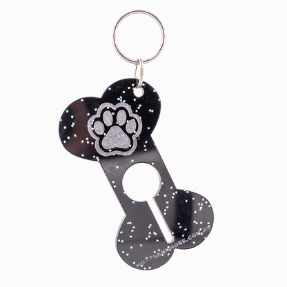 Dog Poop Bag Holder Key Ring