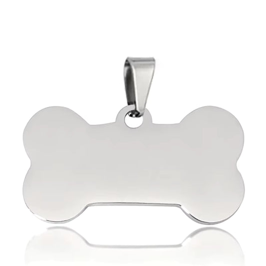 Stainless Steel ID Tags - Bone