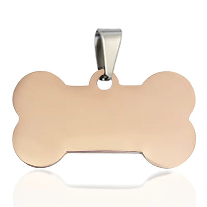 Stainless Steel ID Tags - Bone