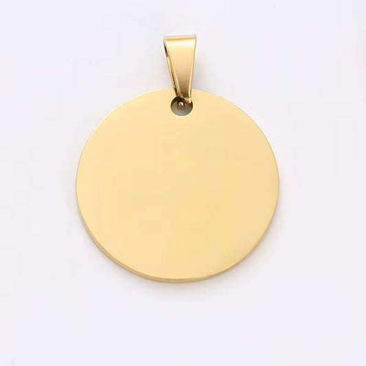 Stainless Steel ID Tags - Round
