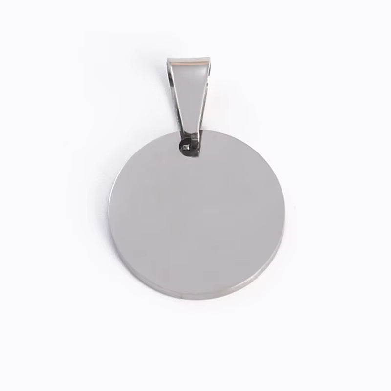 Stainless Steel ID Tags - Round