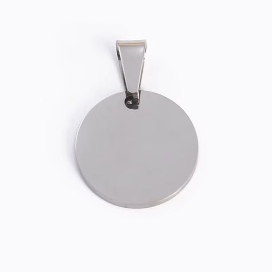 Stainless Steel ID Tags - Round