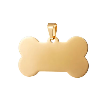 Stainless Steel ID Tags - Bone