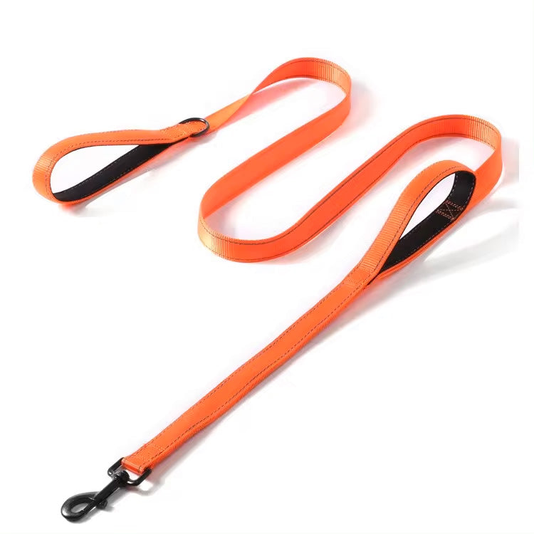 Dual Handle Dog Lead - Assorted Colours