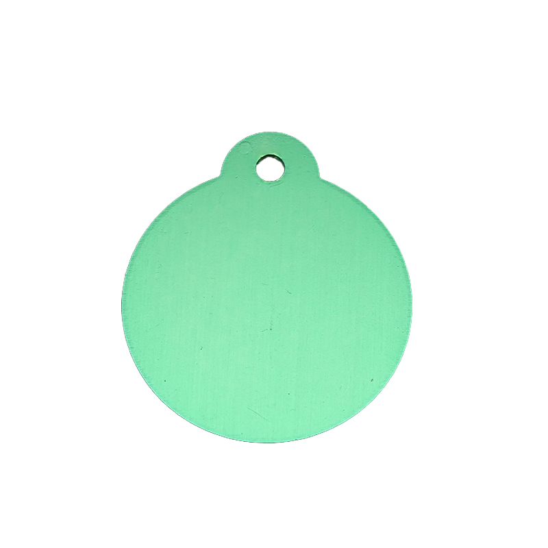 Anodised Aluminium ID Tags - Round