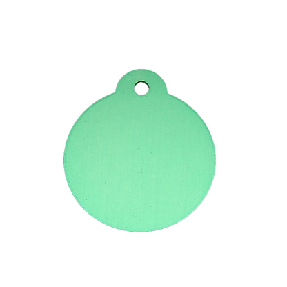Anodised Aluminium ID Tags - Round