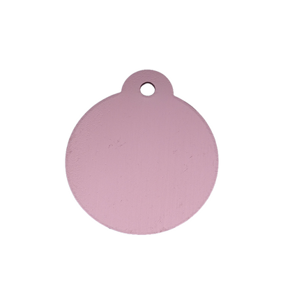 Anodised Aluminium ID Tags - Round