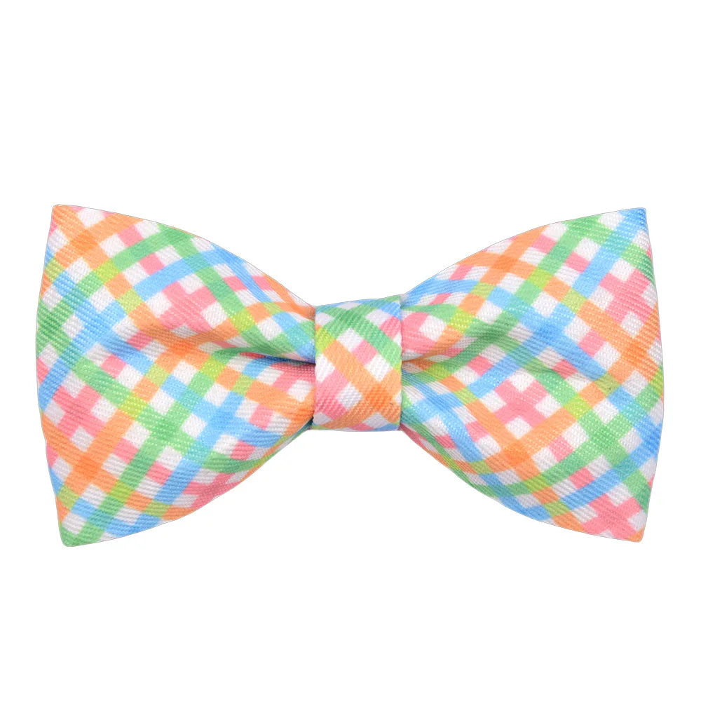 Dog Collar Bows - Plaid