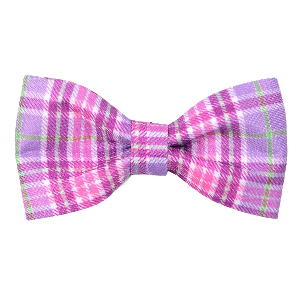 Dog Collar Bows - Plaid