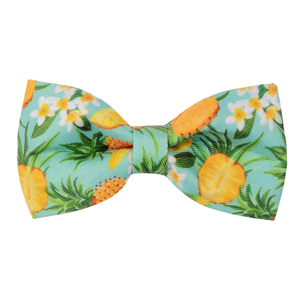 Dog Collar Bows - Tropical