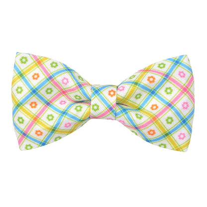 Dog Collar Bows - Plaid