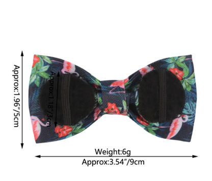 Dog Collar Bows - Tropical