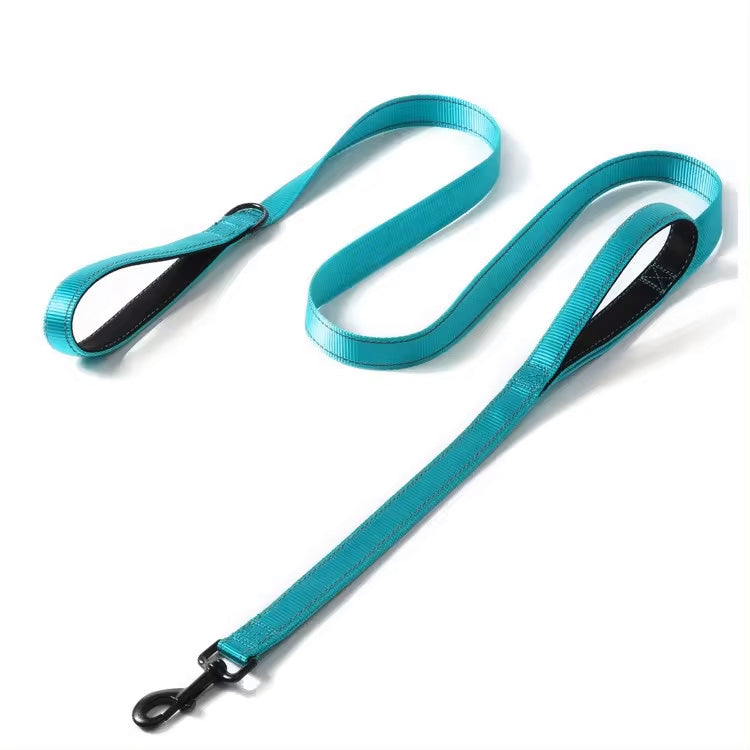 Dual Handle Dog Lead - Assorted Colours